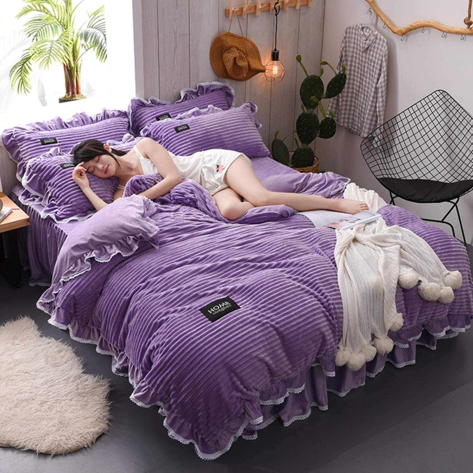 毛布でもふわふわ軽量寝具カバーセット掛け布団カバーベッド