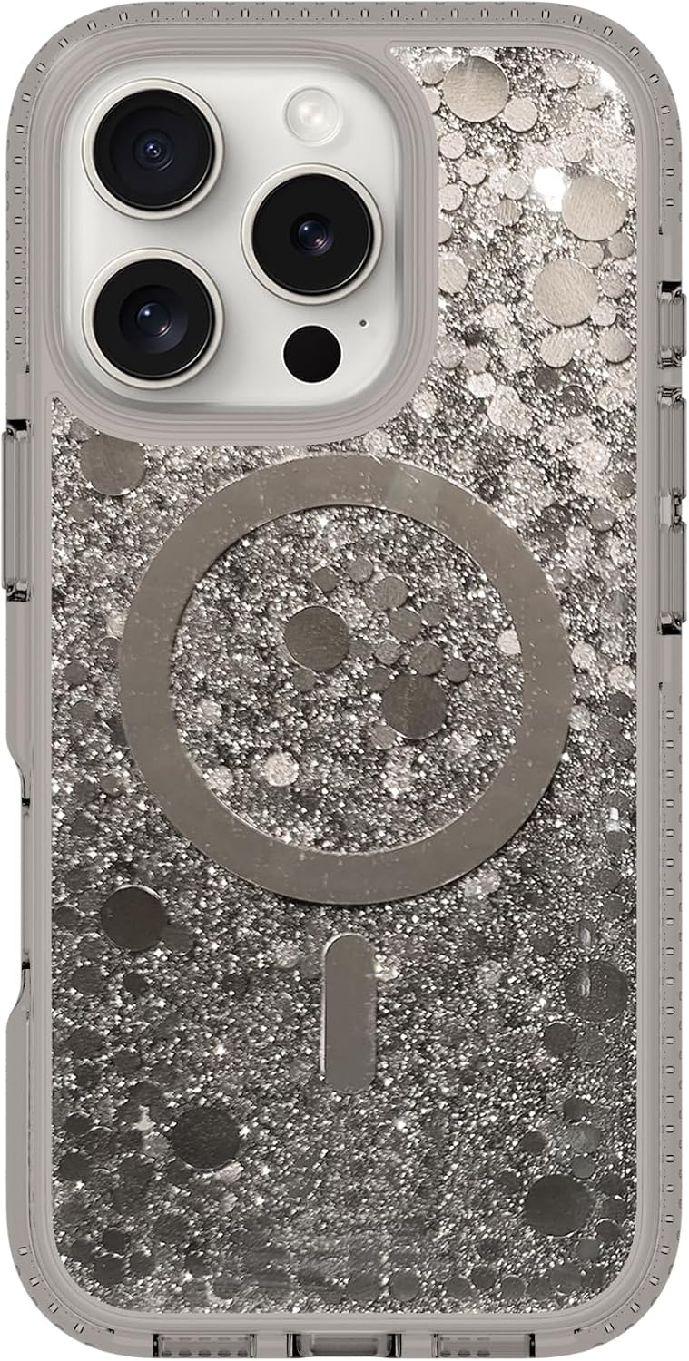 Prodigee iPhone 16| Transparent Case | Drop Tested | Dual Layer Cover | Wireless Charging Compatible | Shockproof Military-Grade Protection | Stylish | (Popstar, Dusk, iPhone 16 Pro Max (6.9))