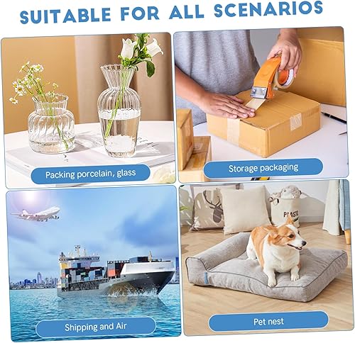 Miniatura 4 de STOBOK 100 Uds. Sobres de burbujas acolchados sobres de placas de relleno de algodón Embalaje de papel de embalaje suministros para bolsas de envío