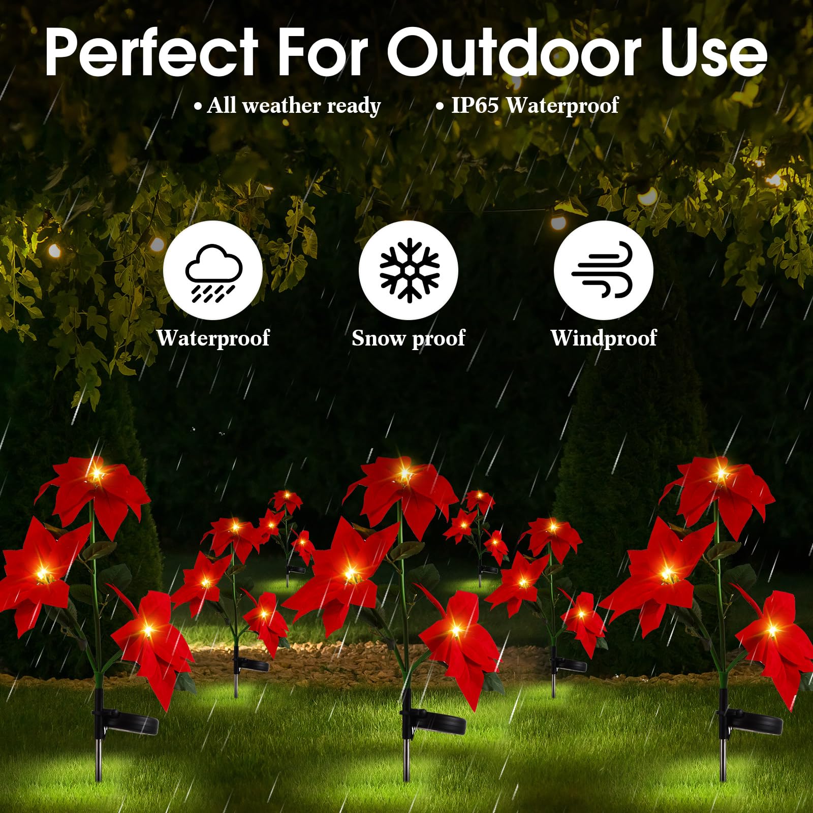 BrizLabs Luci di Ramadan da Esterno Stella, Set di 3 Luce Ramadan a Stella da Giardino con Timer 90 LED Impermeabile Metallo Illuminazione Decorazioni Eid Mubarak per Balcone Matrimonio, Bianco Caldo