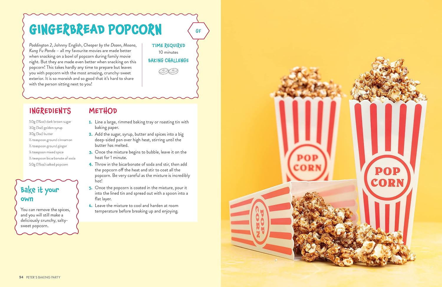 Peter's Baking Party: Fun & Tasty Recipes for Future Baking Stars!
