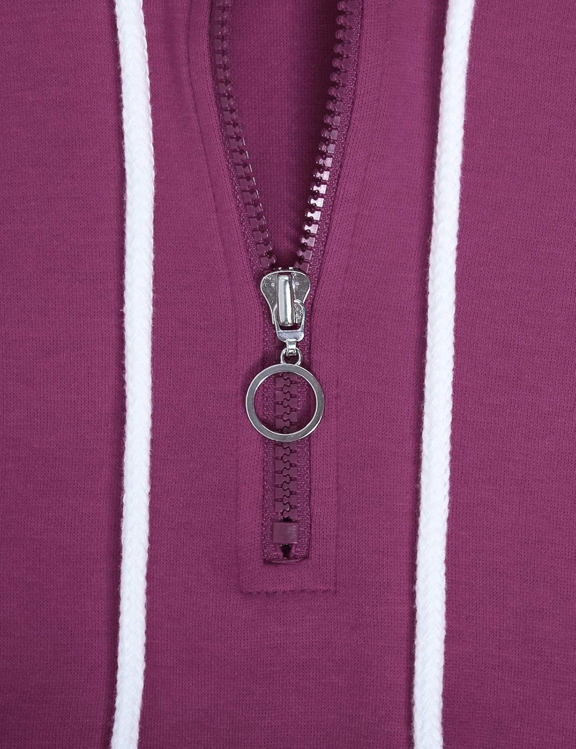 GIVON Women's Lightweight Hooded Vest Sleeveless 1/4 Zip Pullover Casual Hoodie Sweatshirt with Pockets - Image 4