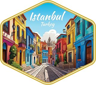 Istanbul Turkey Design C Souvenir Vinyl Decal Sticker 2-Inch