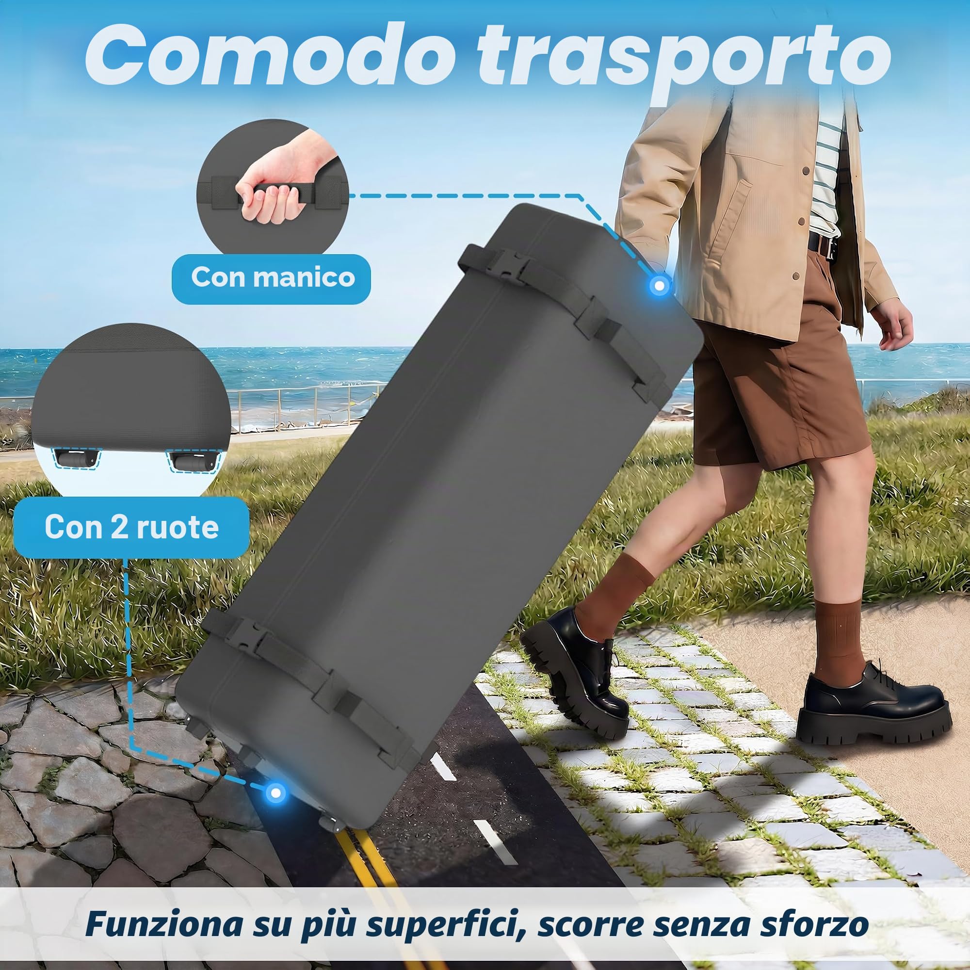 FIVMEN Padiglione 4x4 pop-up, stabile, resistente all'inverno, padiglione pieghevole, altezza regolabile con doppio tetto e 4 zanzariere, parti laterali, padiglione da giardino, con borsa per il