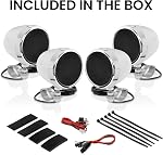 Boss Audio MC475BA 4 Speaker System Chrome