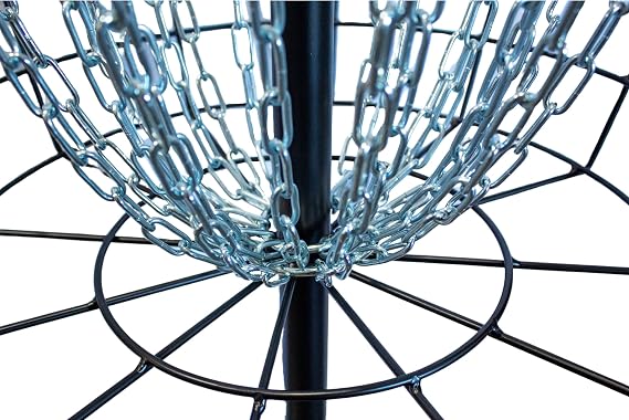 Disc Golf Practice Basket by Divergent Discs | 24-Chain Portable Target