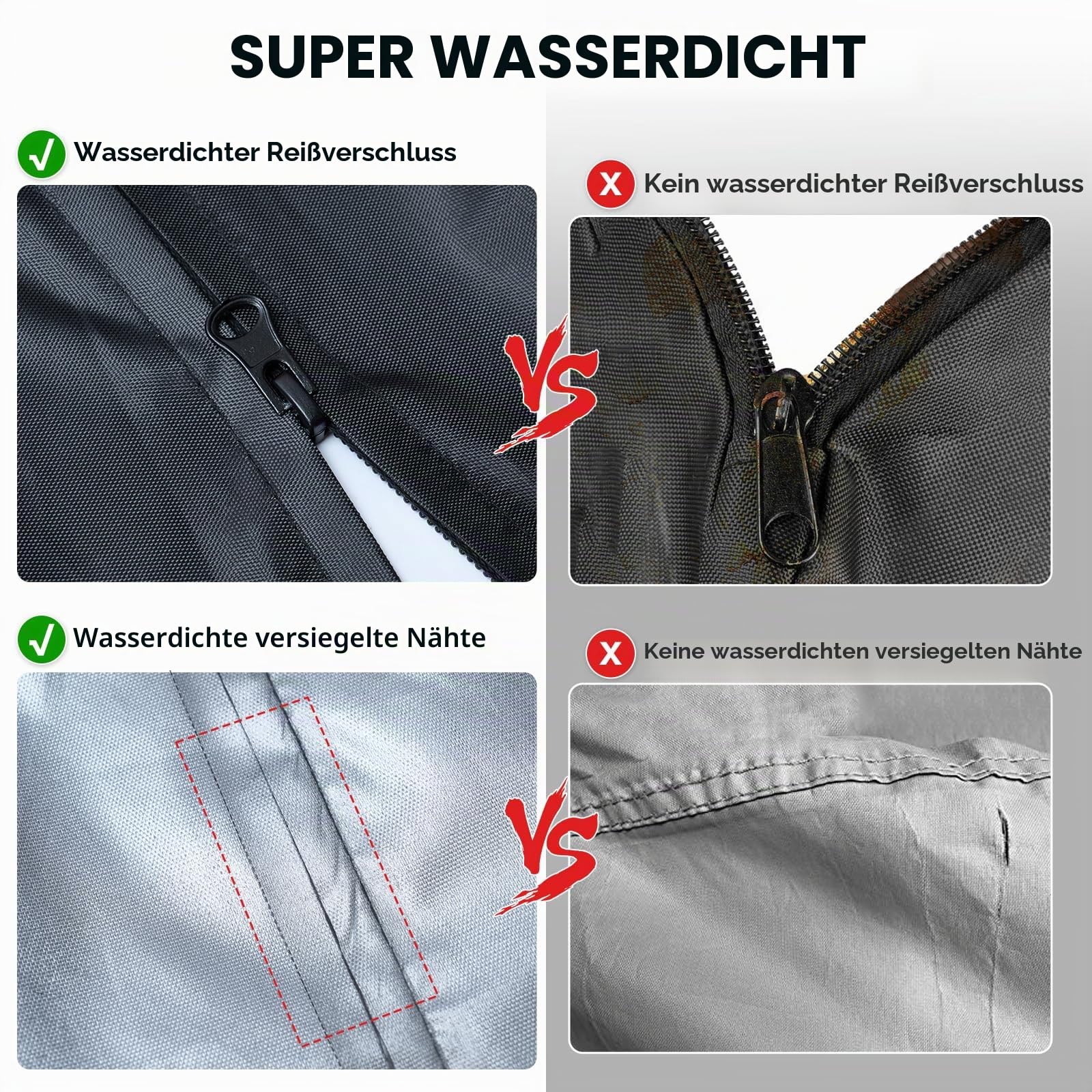 NEVERLAND Hängesessel Abdeckung, 420D Oxford-Gewebe Schutzhülle für Hängesessel mit Wasserdichtem Reißverschluss und Zugband,Winddichte Abdeckung geeignet für Hängestühle und Schwebesessel 205 * 120cm