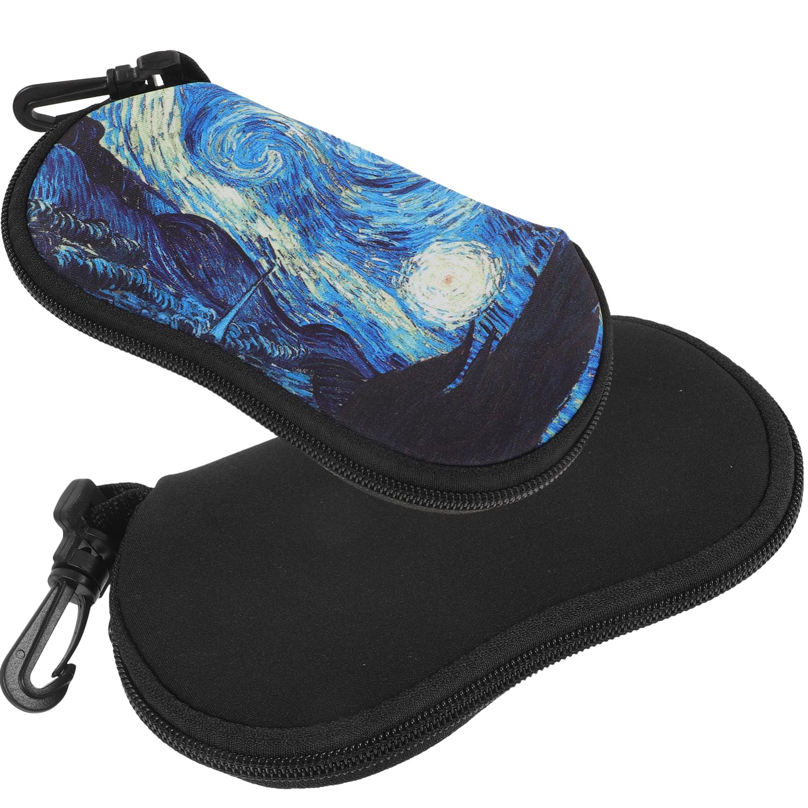 Gafas De Sol Estuche De Gafas Doble Auto Titulares Viajar Hombres Sunglasses Organizer Anteojos Casos Mujeres Adultas Estuche De Anteojos Para Mujer Neopreno