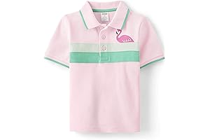 Graceful Pink Polo - An Enchanting Wardrobe Staple for Toddler Boys