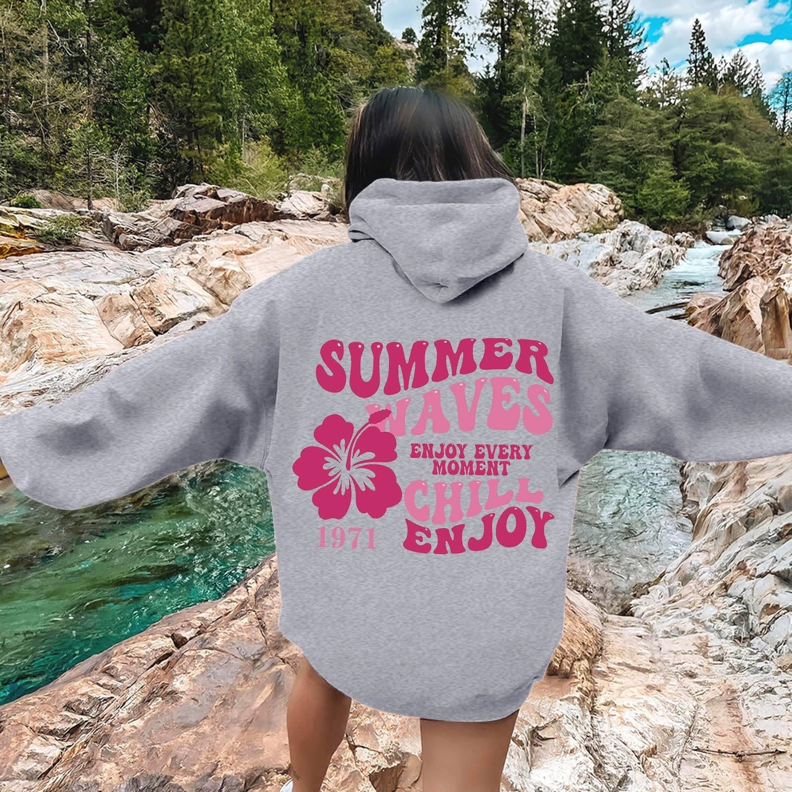 Różowa bluza z kapturem z motywem palmy dziewczęca bluza śliczne bluzy oversize bluza z kapturem damskie bluzy i bluzy z kapturem estetyczna damska bluza z kapturem z długim rękawem bluza z kapturem