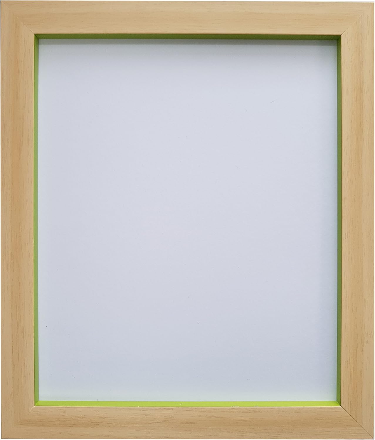 FRAMES BY POST Magnus Picture Photo Frame, Beech/Green, 40 x 30 cm