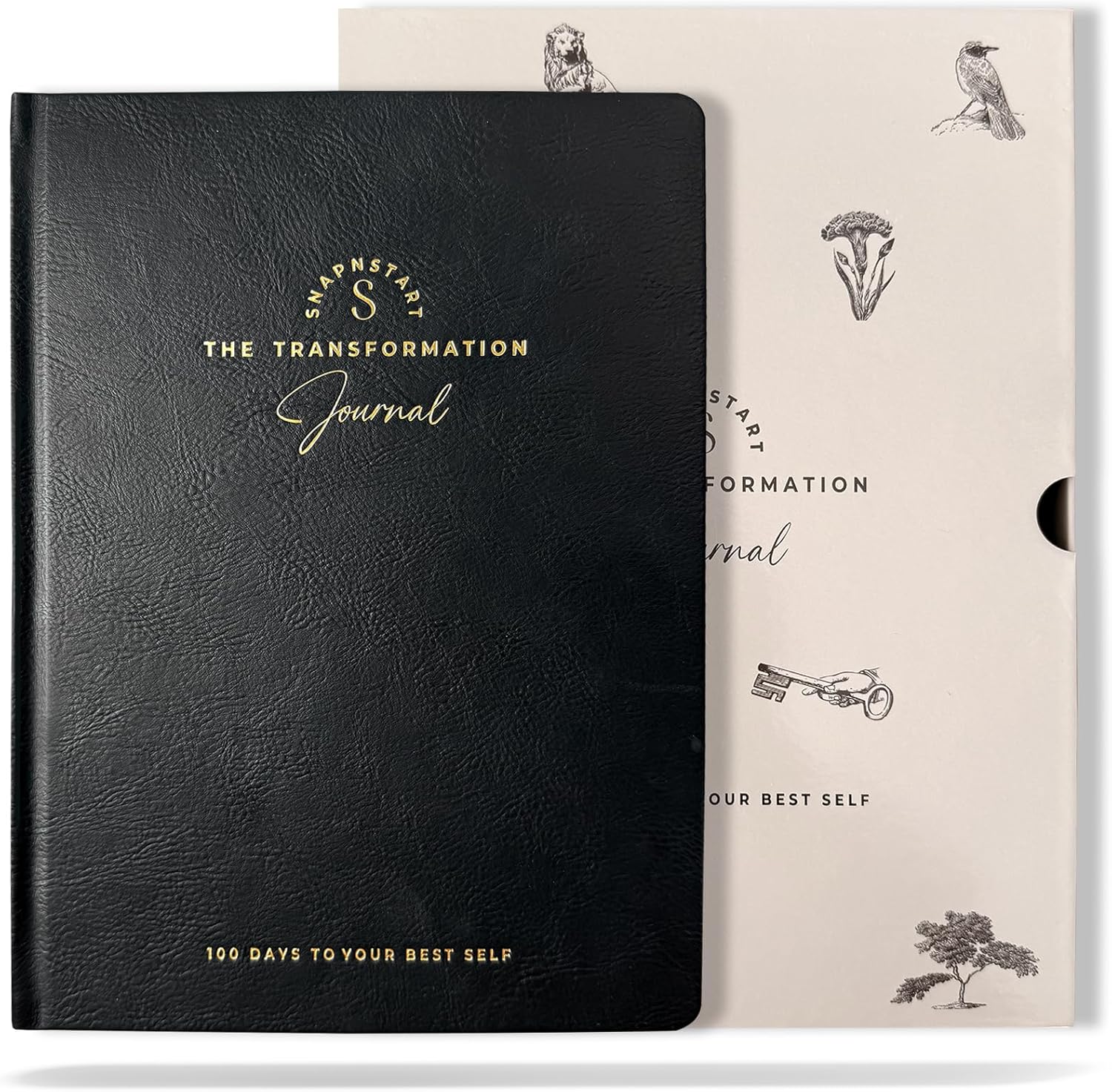 Transformation Journal – 100-Day Guided Journal | Daily Prompts for Self Growth, Mindfulness, and Mental Wellness | Self Care Workbook & Reflection Tool for a Better You