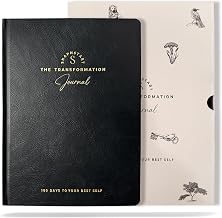 Transformation Journal – 100-Day Guided Journal | Daily Prompts for Self Growth, Mindfulness, and Mental Wellness | Self Care Workbook & Reflection Tool for a Better You