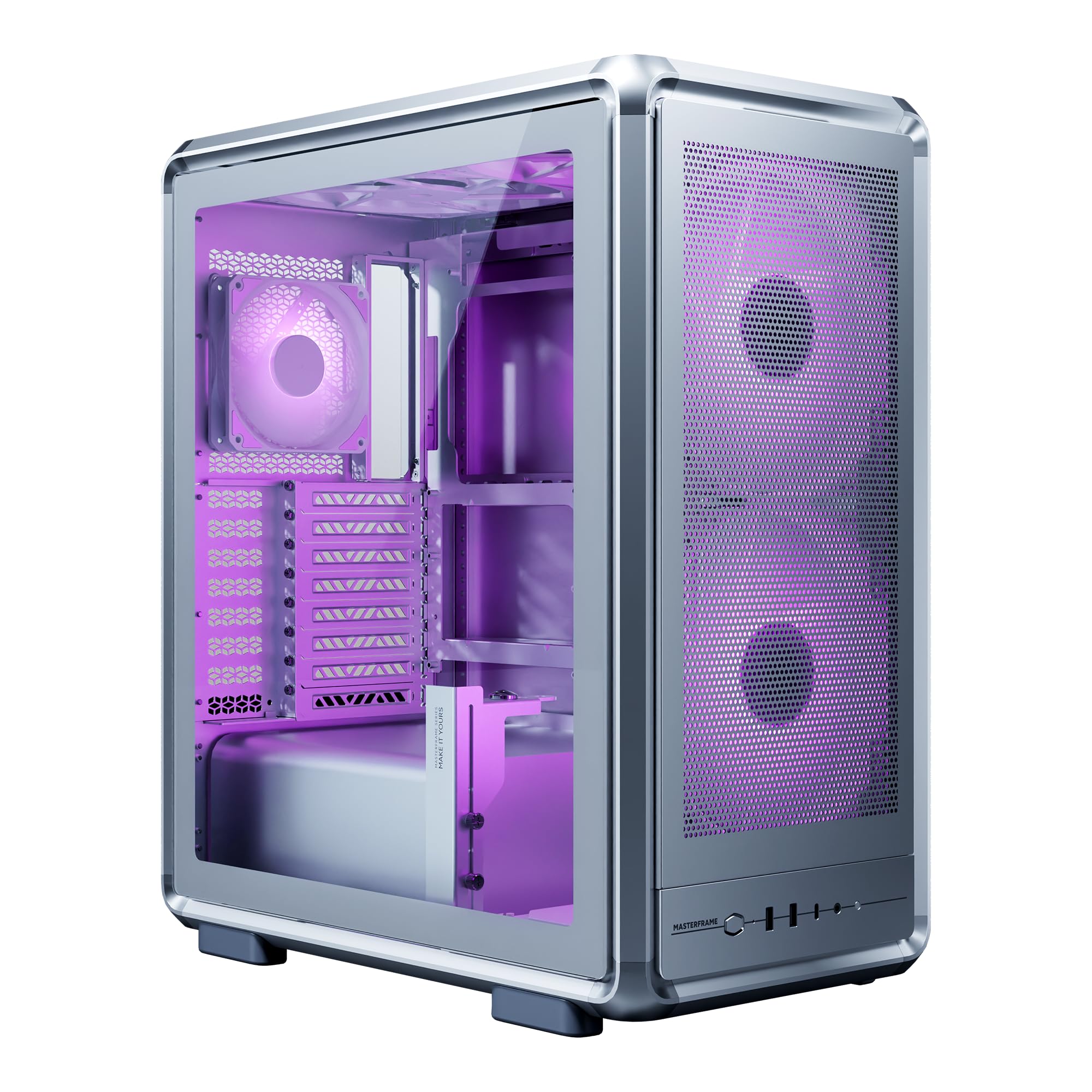 COOLER MASTER MasterFrame 500 殆ど新品 Amazon.com: Cooler Master MasterFrame 500 Mesh aRGB Silver