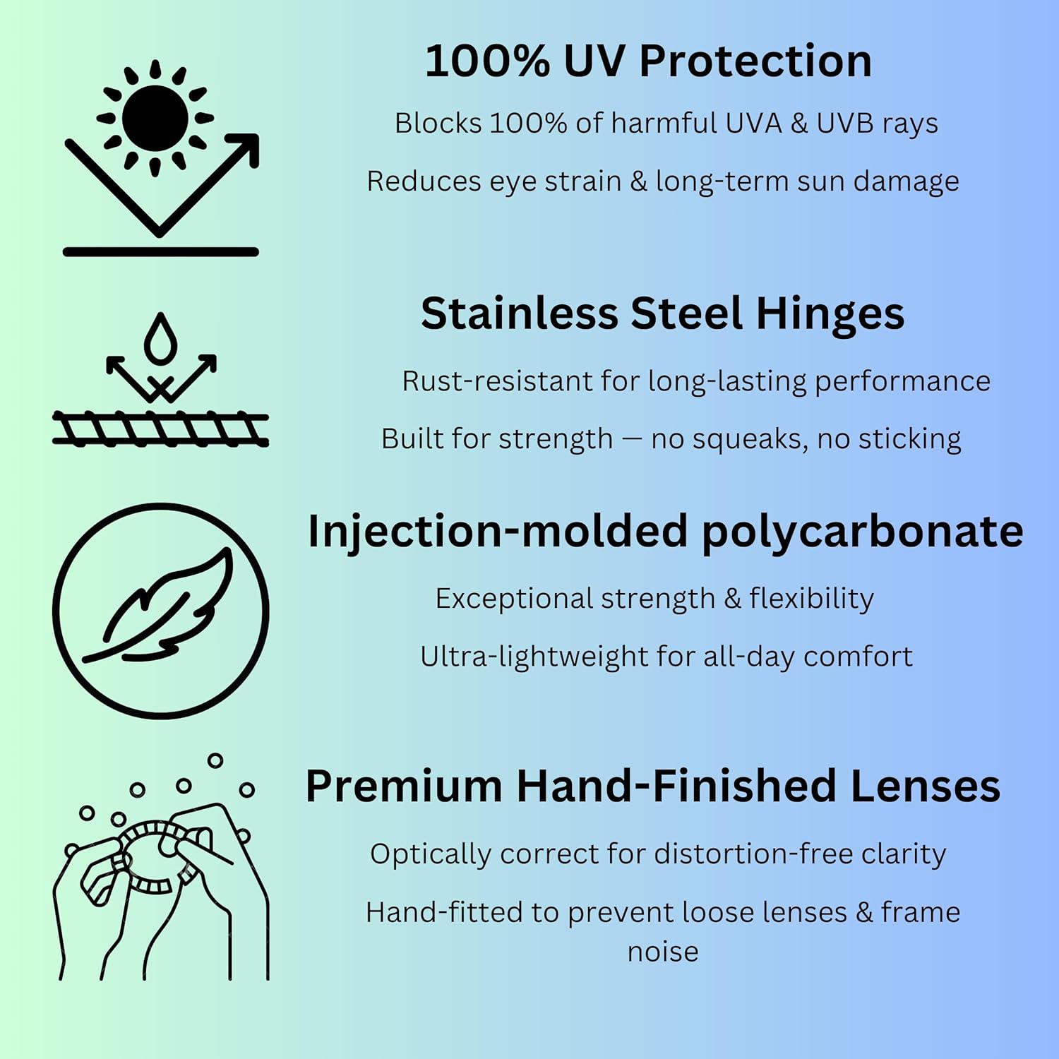 CARVE Goblin Sunglasses – Rectangular Shades UV400 - Image 4