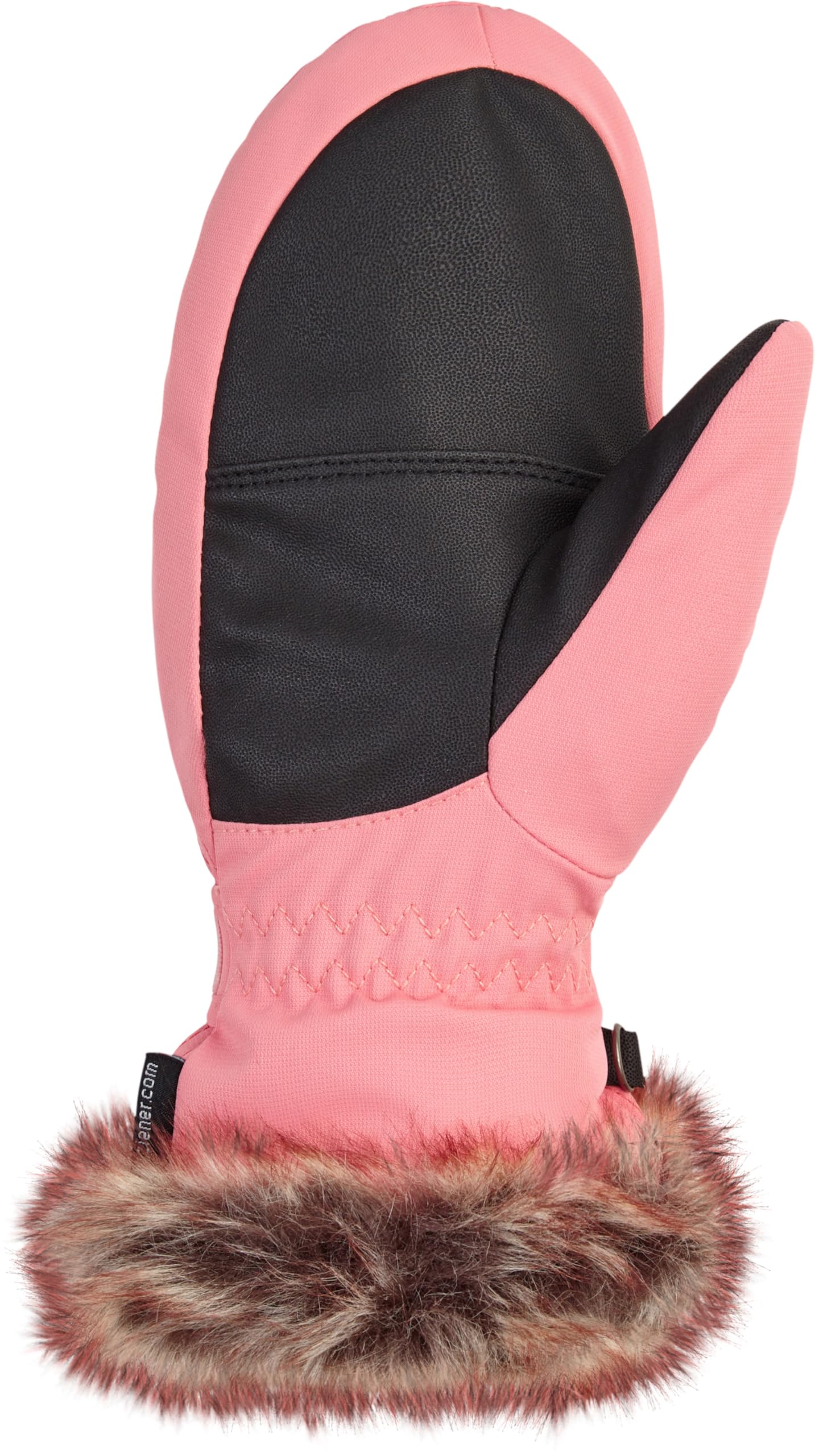 Ziener Moufles de ski à LED pour fille - Chaud et respirant - Rose vanille - 7