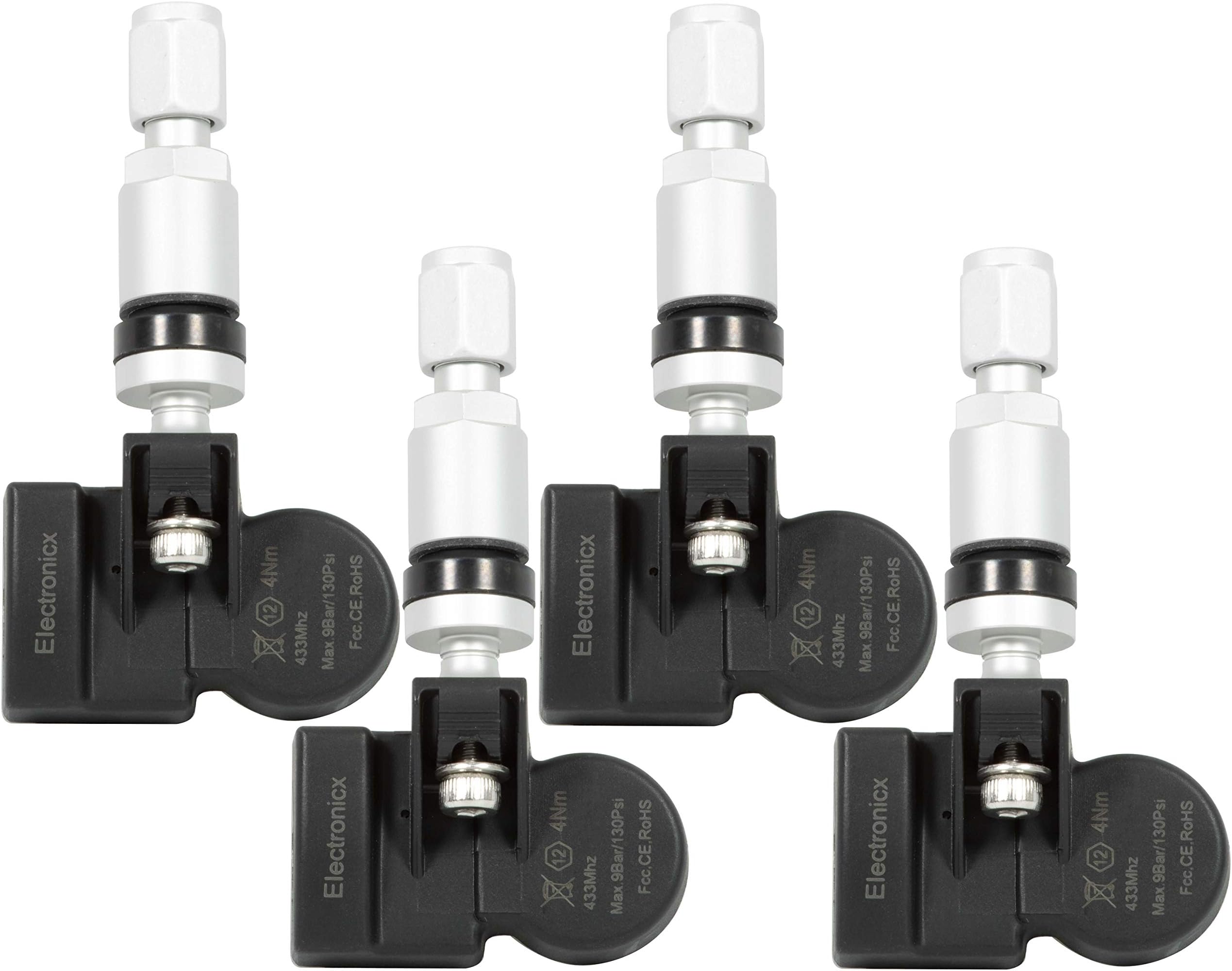 Electronicx TPMS Sensoren Set 4x - RDKS Reifendrucksensoren Für Hyundai I20, KIA Venga