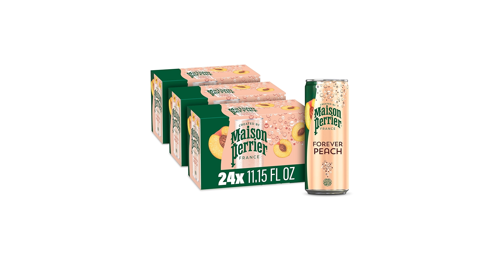 Amazon.com: Maison Perrier Forever Peach Flavored Sparkling