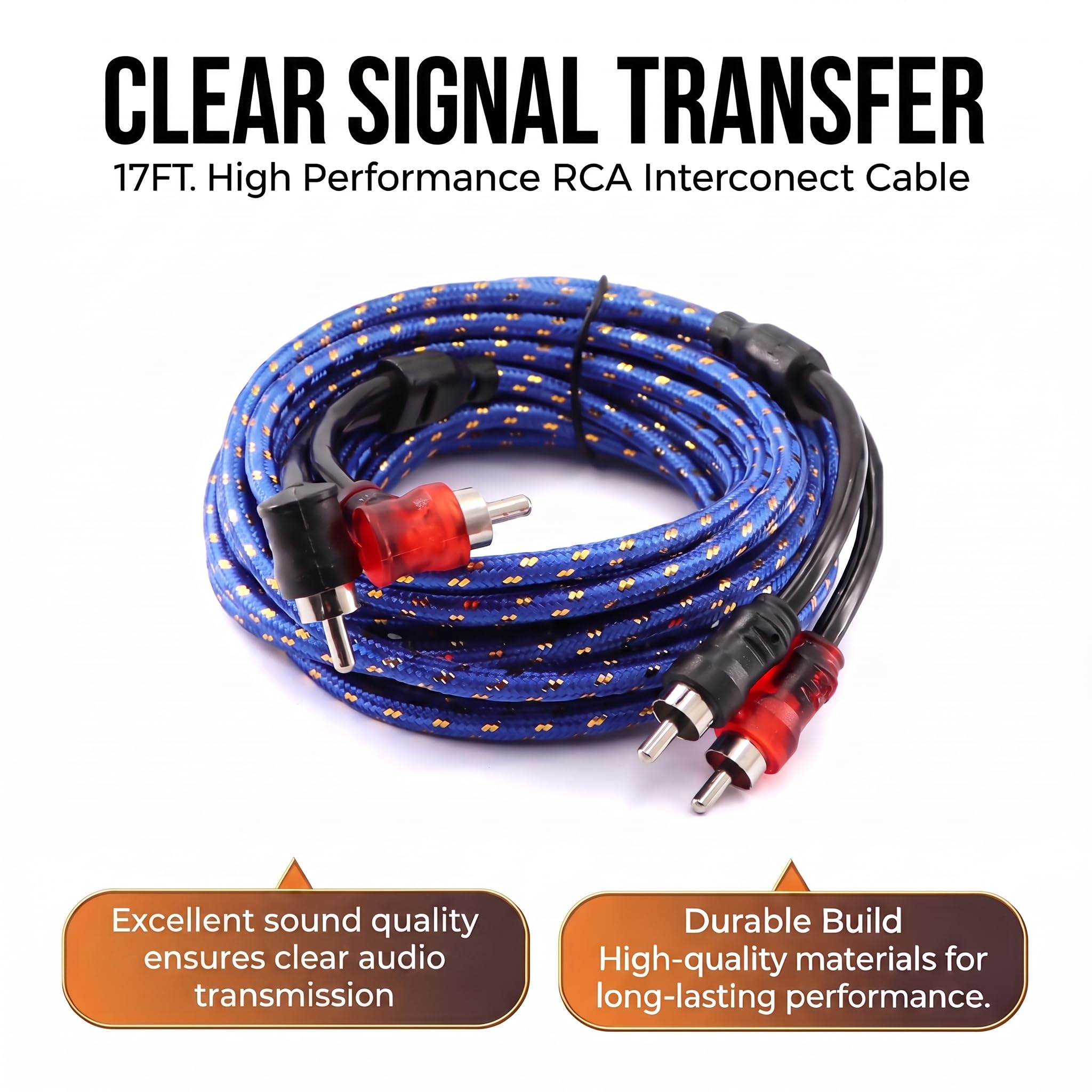 Amazon.co.jp: 0ゲージアンプ配線キット 3000W、17フィート 0AWG CCA