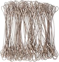 Vista 2 de Correas de cable de 14" (paquete de 100) - Resistentes, ajustables, premontadas, resistentes a manipulaciones - Adaptadores seguros para pantalla