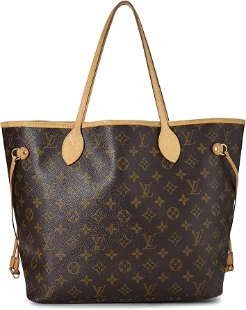 Pre-loved Monogram Canvas Neverfull MM, Brown