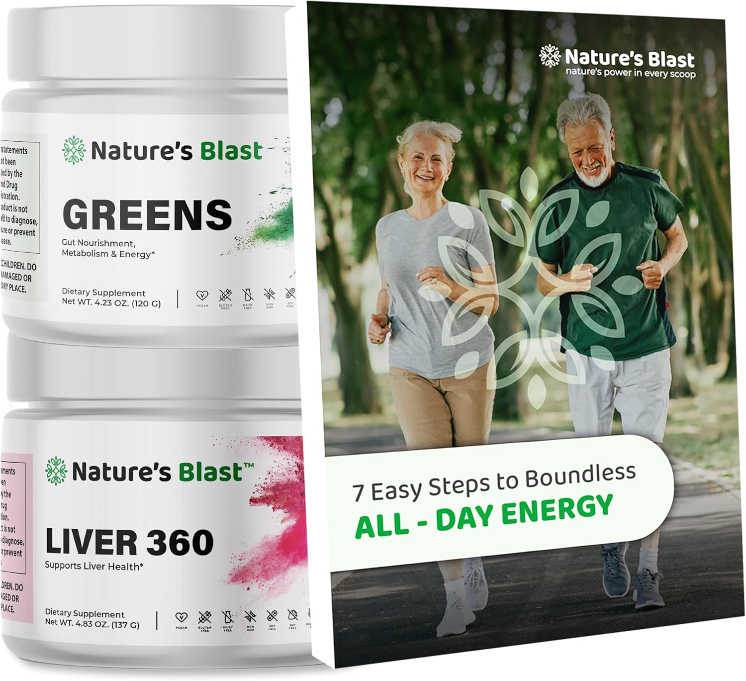 Liver 360 Greens with ebook
