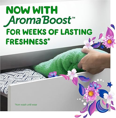 Miniatura 4 de Gain Suavizante líquido de tela, Moonlight Breeze, 51 fl oz 60 cargas