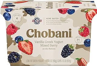 25 Smoothie Recipes with Apple Juice That Taste Naturally Sweet 115 Chobani® Low-Fat Vanilla Greek Yogurt, Mixed Berry on the Bottom 5.3oz 4...