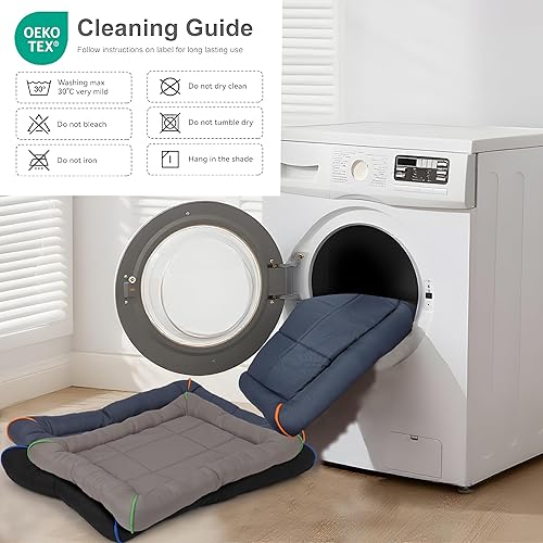 Miniatura 3 de YUUHNEG Camas Impermeables para Perros de Exteriores Perros de Tamaño Pequeño - Superficie de Tela Oxford Tapete para Mascotas para Jaula, Funda