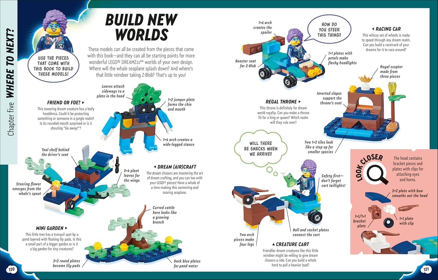 LEGO DreamZzz World Builder: Create a World of Play with 4-in-1 Model and 150+ Build Ideas! - Image 2