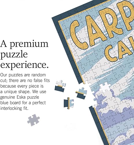 Miniatura 4 de Lantern Press Carpinteria, California, Coastal Scene 1000 Piece Jigsaw Puzzle for Adults, Made in USA with Reference Poster