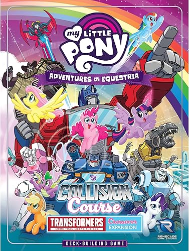Miniatura 5 de Renegade Games My Little Pony DBG Collision Course A Transformers Crossover Expansion - Aventuras en Equestria Deck-Building, Edades 14+, 1-4