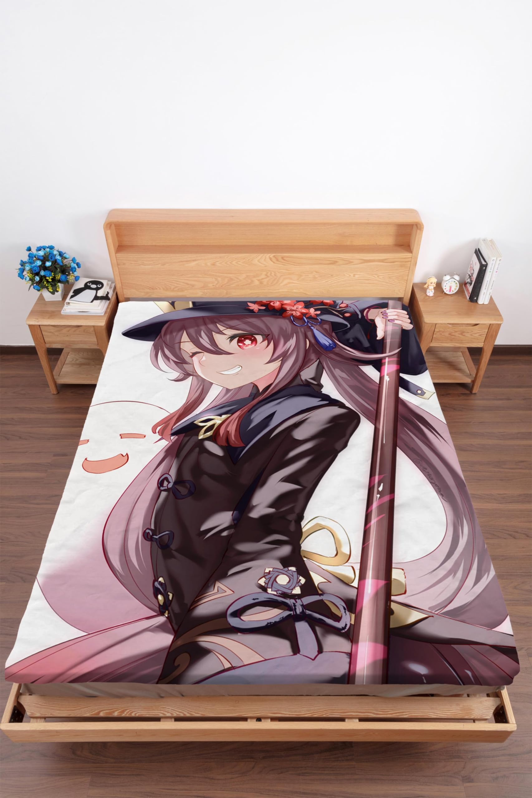 Amazon.co.jp: AnimeSuki 毛布 胡桃 原神 Hu Tao カスタム可能