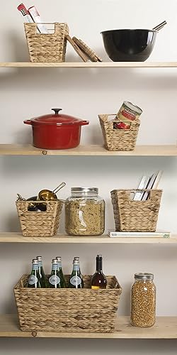 Vista 46 de DII - Cestas de almacenamiento Marrón Oscuro