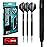 RED DRAGON Razor Edge Black 23g Tungsten Darts with Flights and Stems