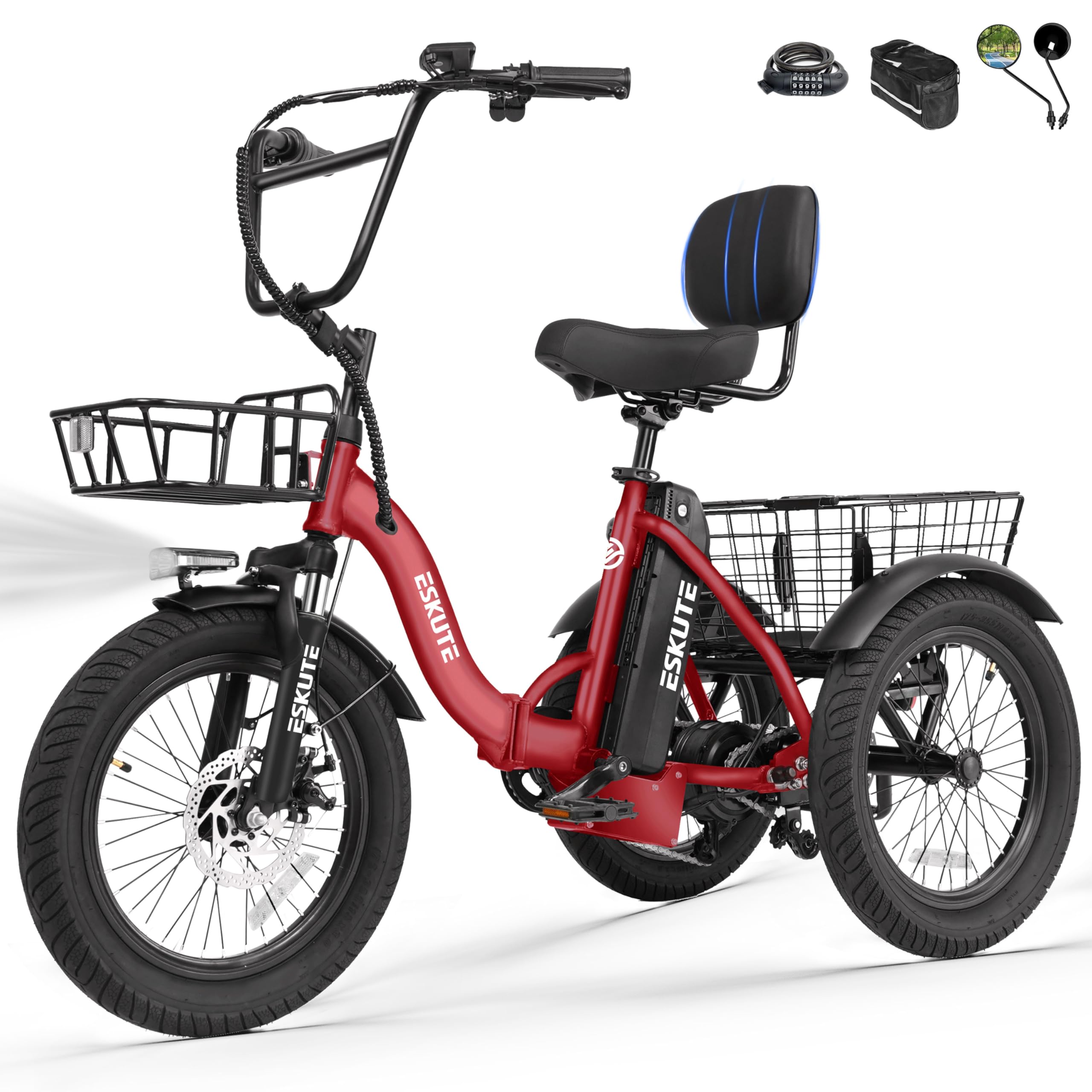 ESKUTE E Trike Electric Bike
