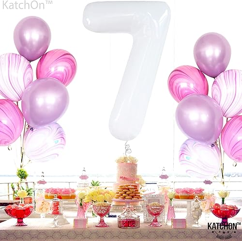 Miniatura 1187 de KatchOn, Globo dorado gigante del número 8 de 40 pulgadas, globo dorado del número 8 para decoraciones de cumpleaños de 8 años para niñas