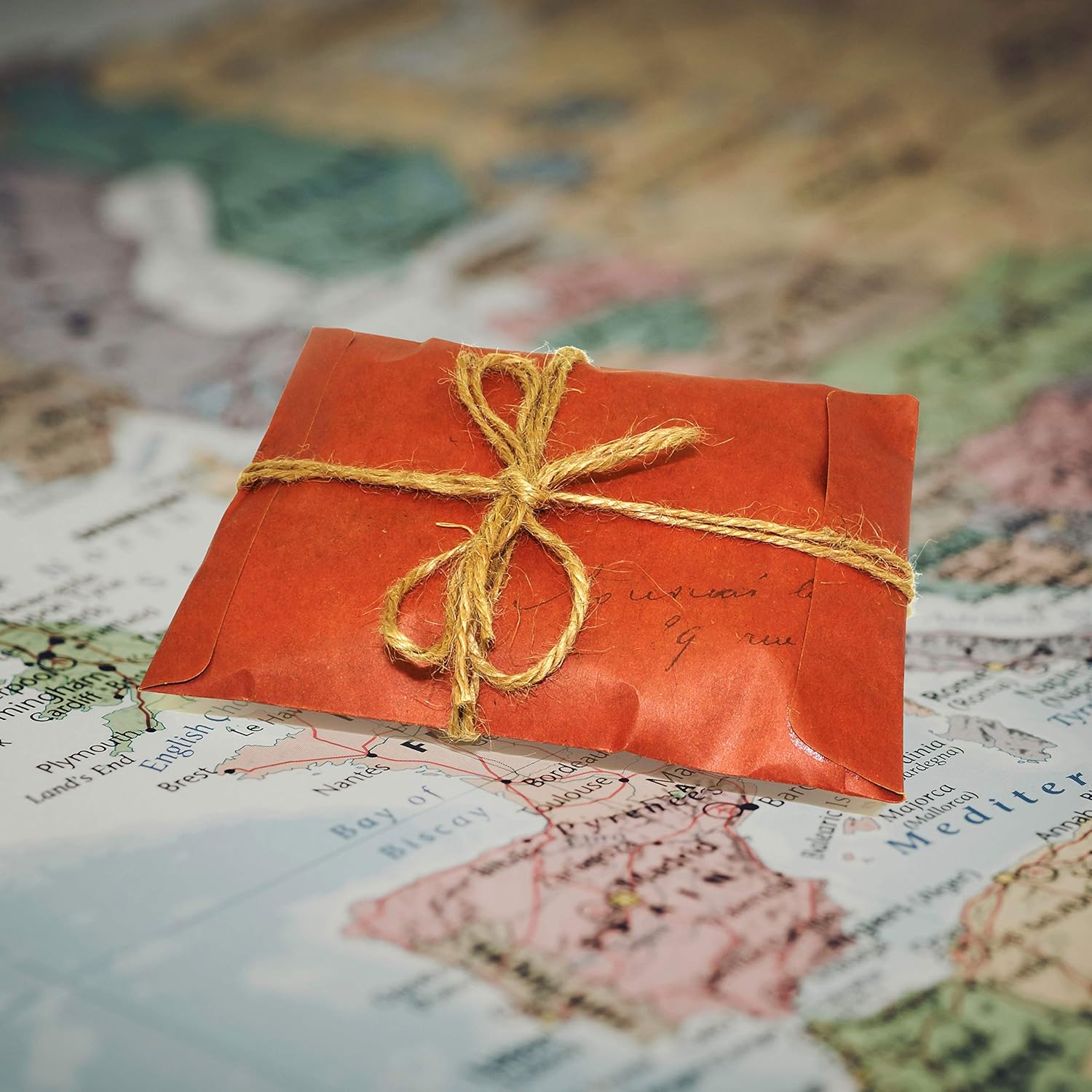 50 Pcs Vintage Envelopes Red Brown Retro Style Kraft Paper Envelope for Mail Letter Postcard Gift - Image 7