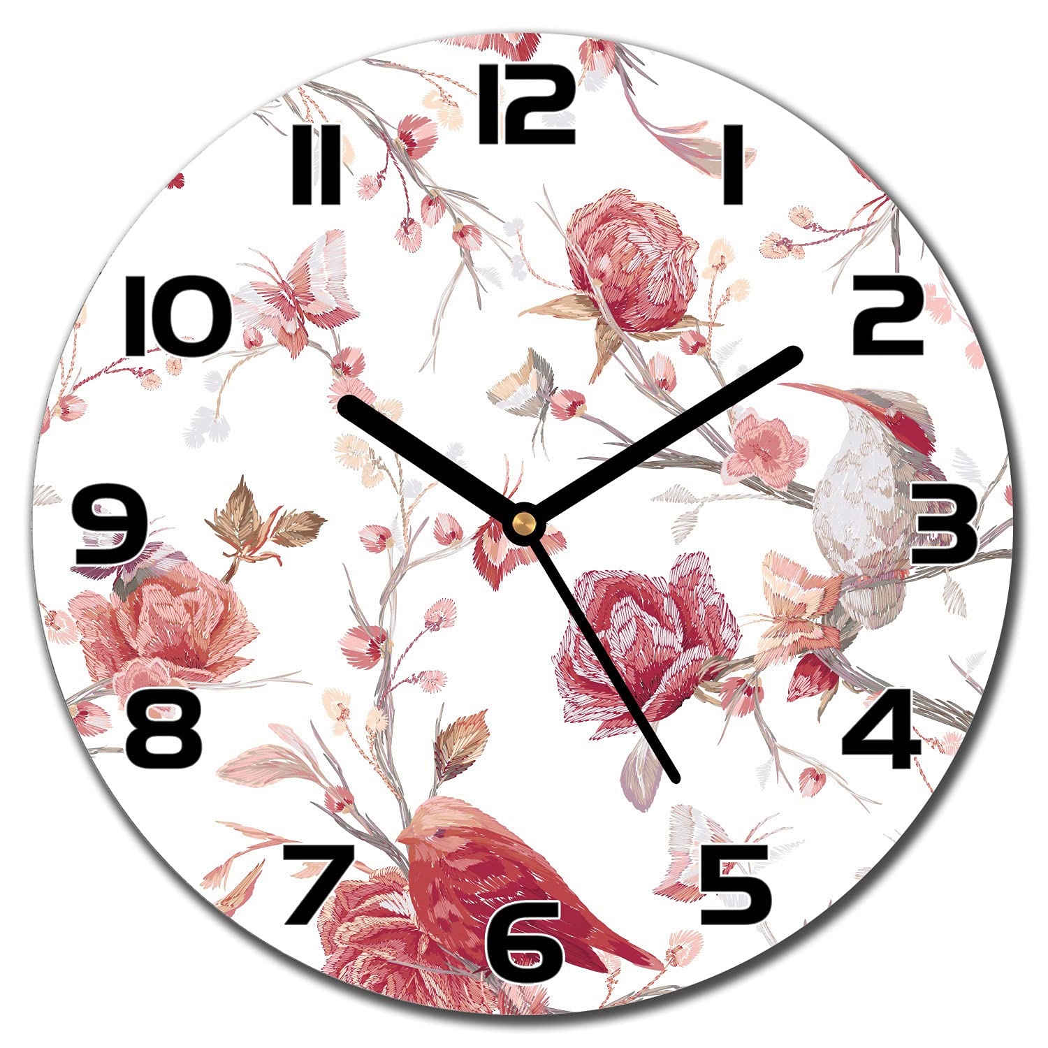 Horloge en verre lisible et robuste pour résoudre le manque de style de votre cuisine