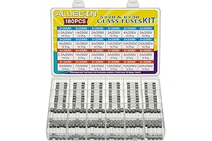 24-Value 250V Fast Blow Glass Fuse Kit: Keep Your Daydream Store Safe