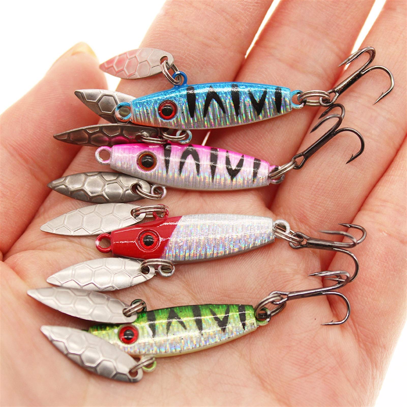 Esche Pesca Sul Ghiaccio Kit Esche Da Pesca Sul Ghiaccio - Maschere