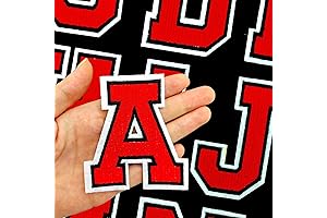 Embroidered Varsity Patches for Apparel and Accessories