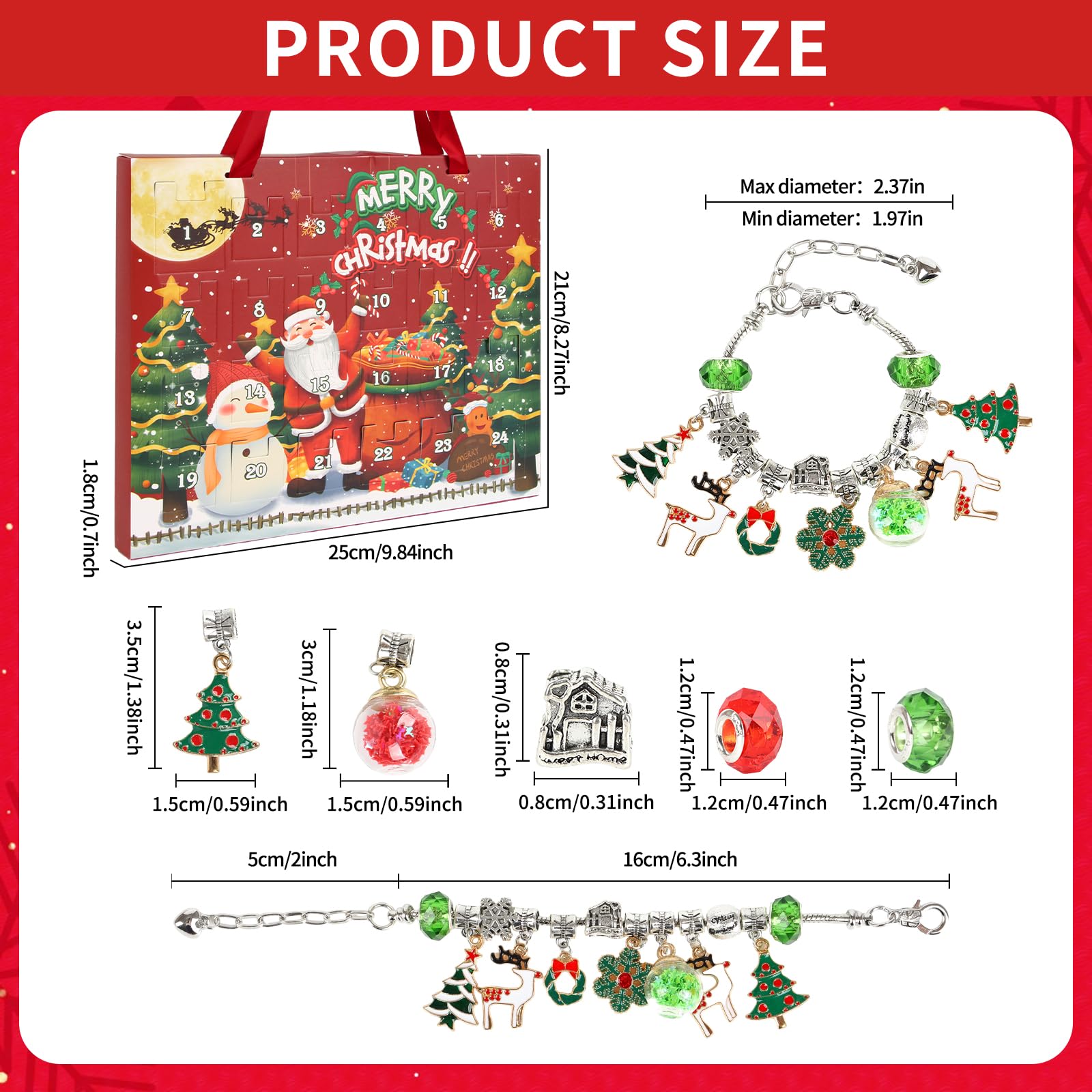 Adventskalender Blind Box Für Kinder – 24 Überraschungen, Grinch-Design, Weihnachts-Countdown Mit Spielzeug