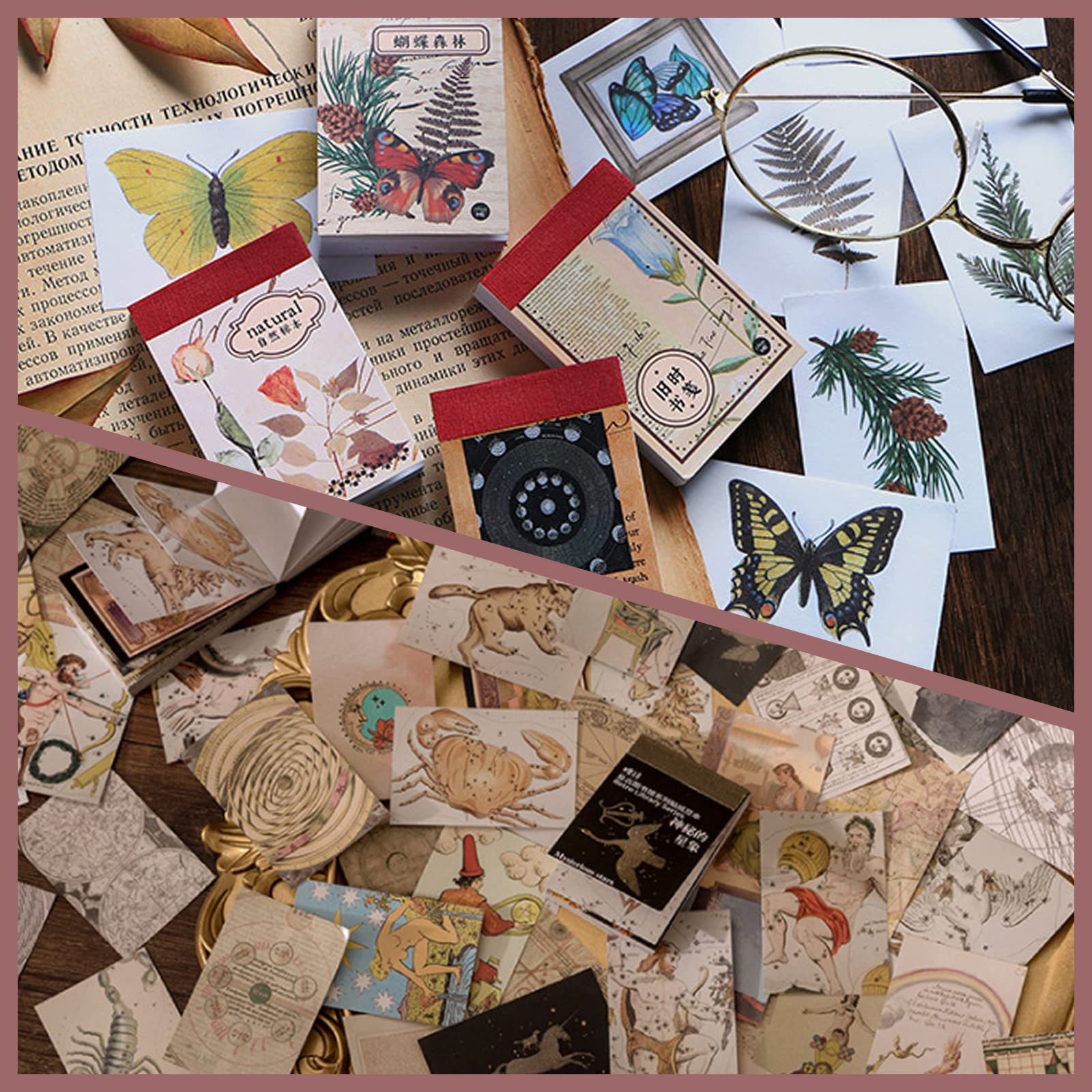 Set di 450 adesivi Washi, 9 set di album per scrapbooking, agenda, diario, quaderno, scrapbooking, adesivi, forniture per fai da te, artigianato, biglietti, decorazioni per laptop