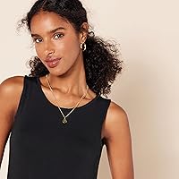 Vista 4 de Tienda Essentials - Vestido con vuelo y sin mangas para mujer (disponible en tallas extragrandes)