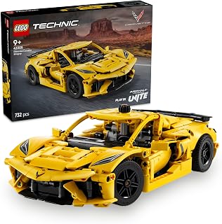 レゴ(LEGO) テクニック Chevrolet Corvette Stingray 42205 おもちゃ 男の子 女の子 | 玩具 誕生日 プレゼント ブロック 9歳 10歳 11歳 小学生 乗り物 車 ミニカー 科学 子供 732ピース