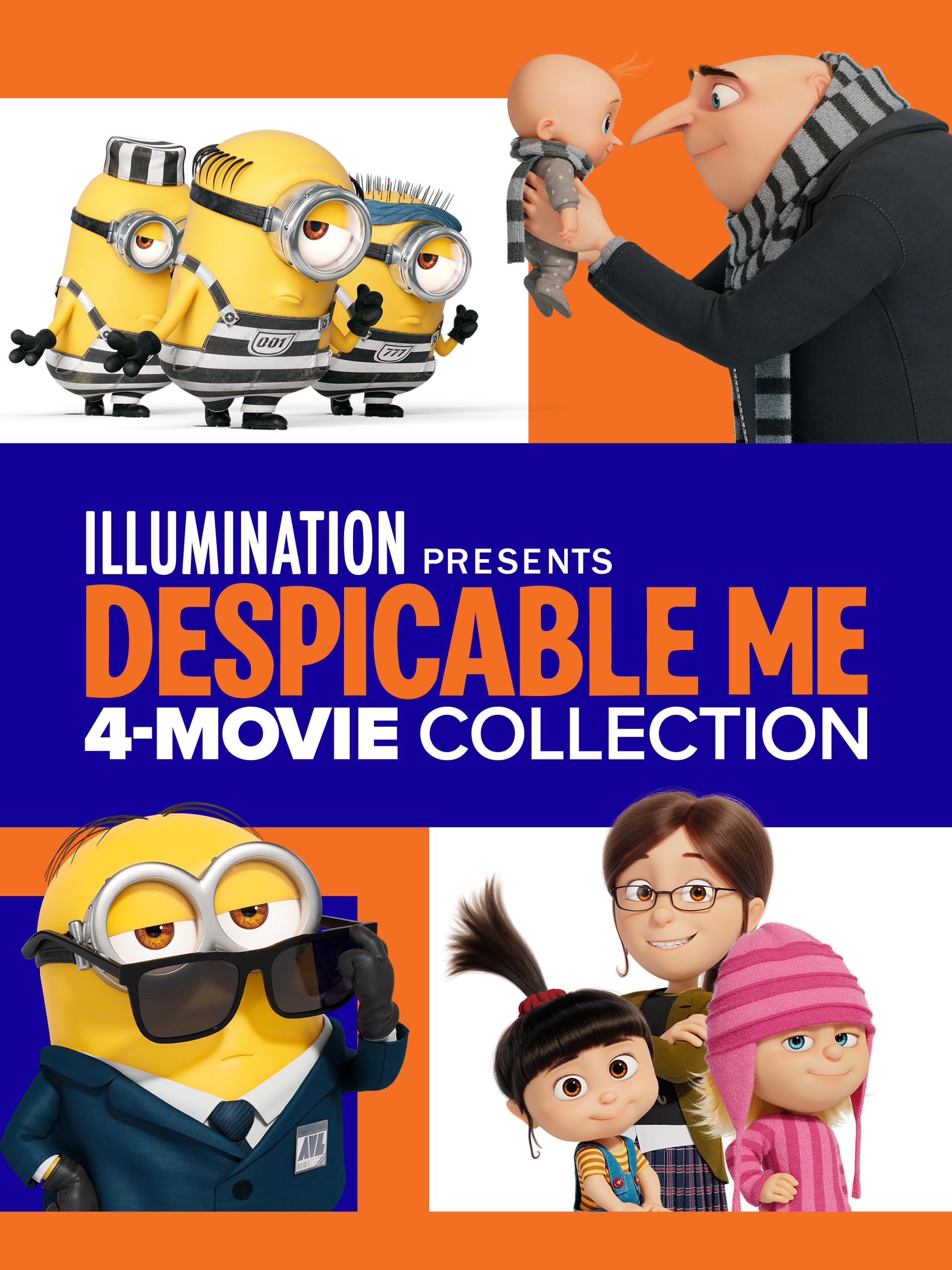 Illumination Presents: Despicable Me 4-Movie Collection