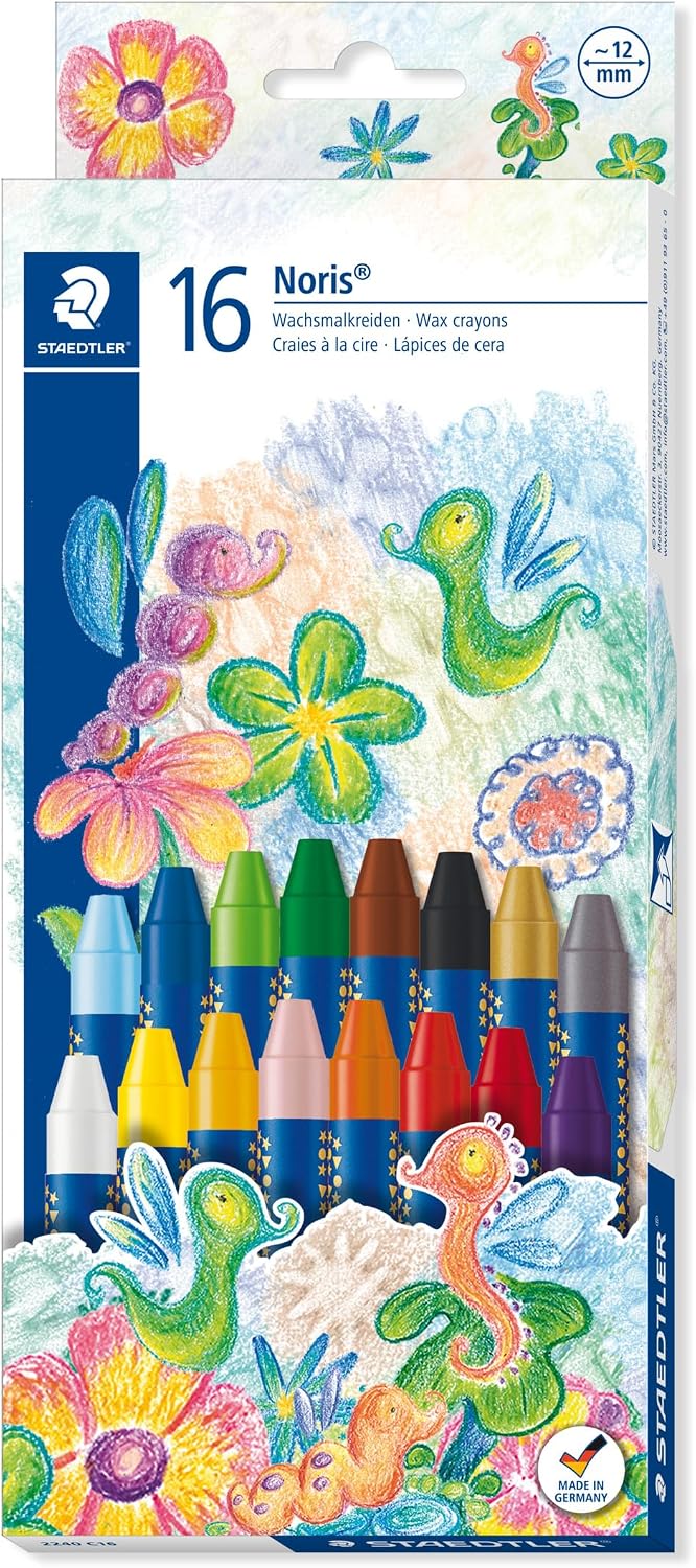 Staedtler 2240 C16 Noris Clup Pastel Boya Stars Design 16'lı