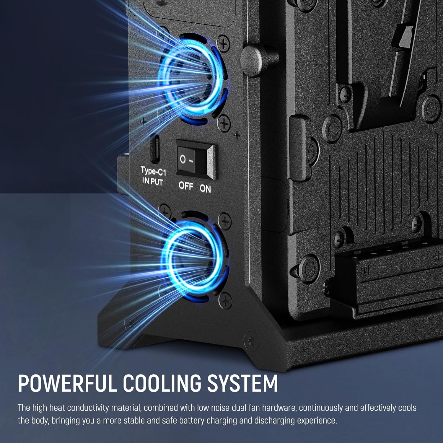 Neewer V Mount Battery PS150E Supports 100W PD USB C Fast Charging, 10350mAh 150Wh 14.54V, with D Tap/USB C/USB A/BP/Dual DC Ports/OLED Screen, V Mount Battery Charger Dual Channel Included