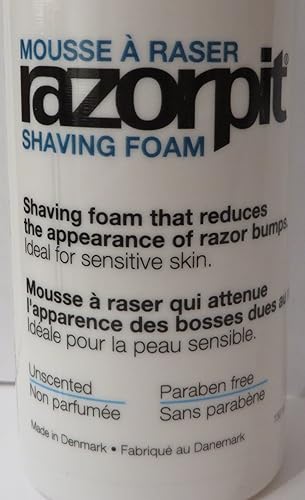 Miniatura 2 de Mousse de espuma de afeitar para protuberancias y cabello encarnado, 5 onzas  5.1 fl oz